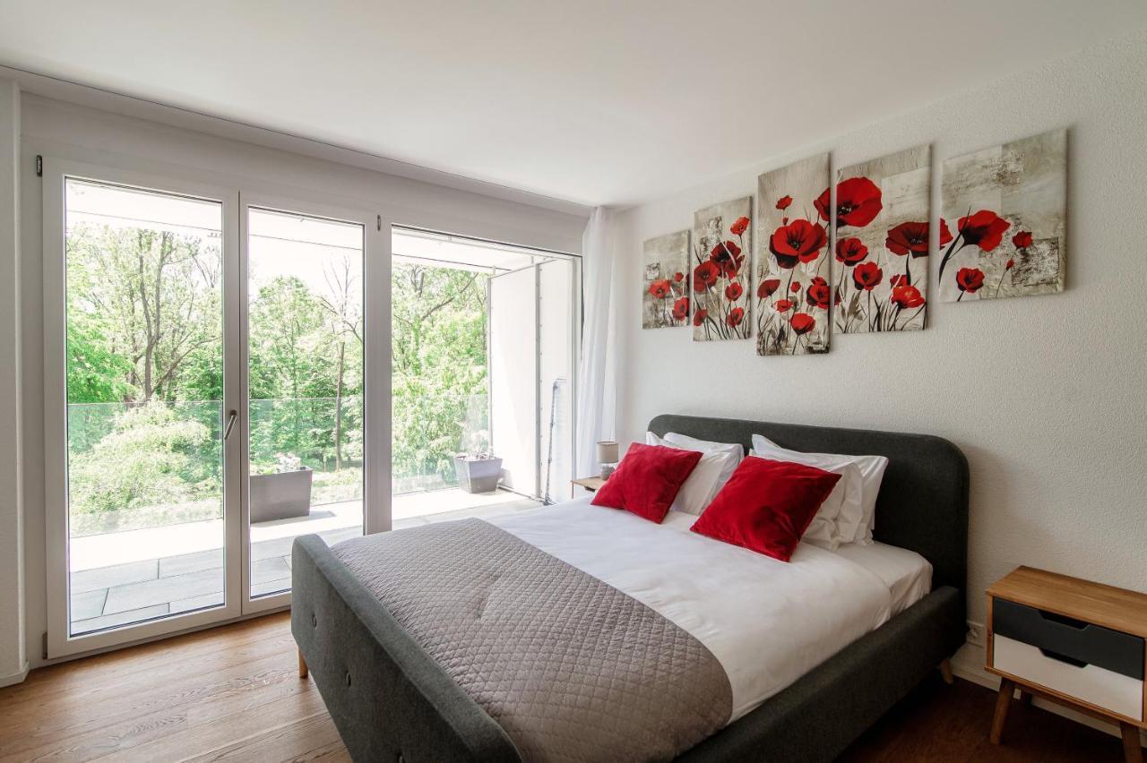 Linda Terrace By Quokka 360 - Modern One-Bedroom Flat With Sun Terrace Locarno Extérieur photo